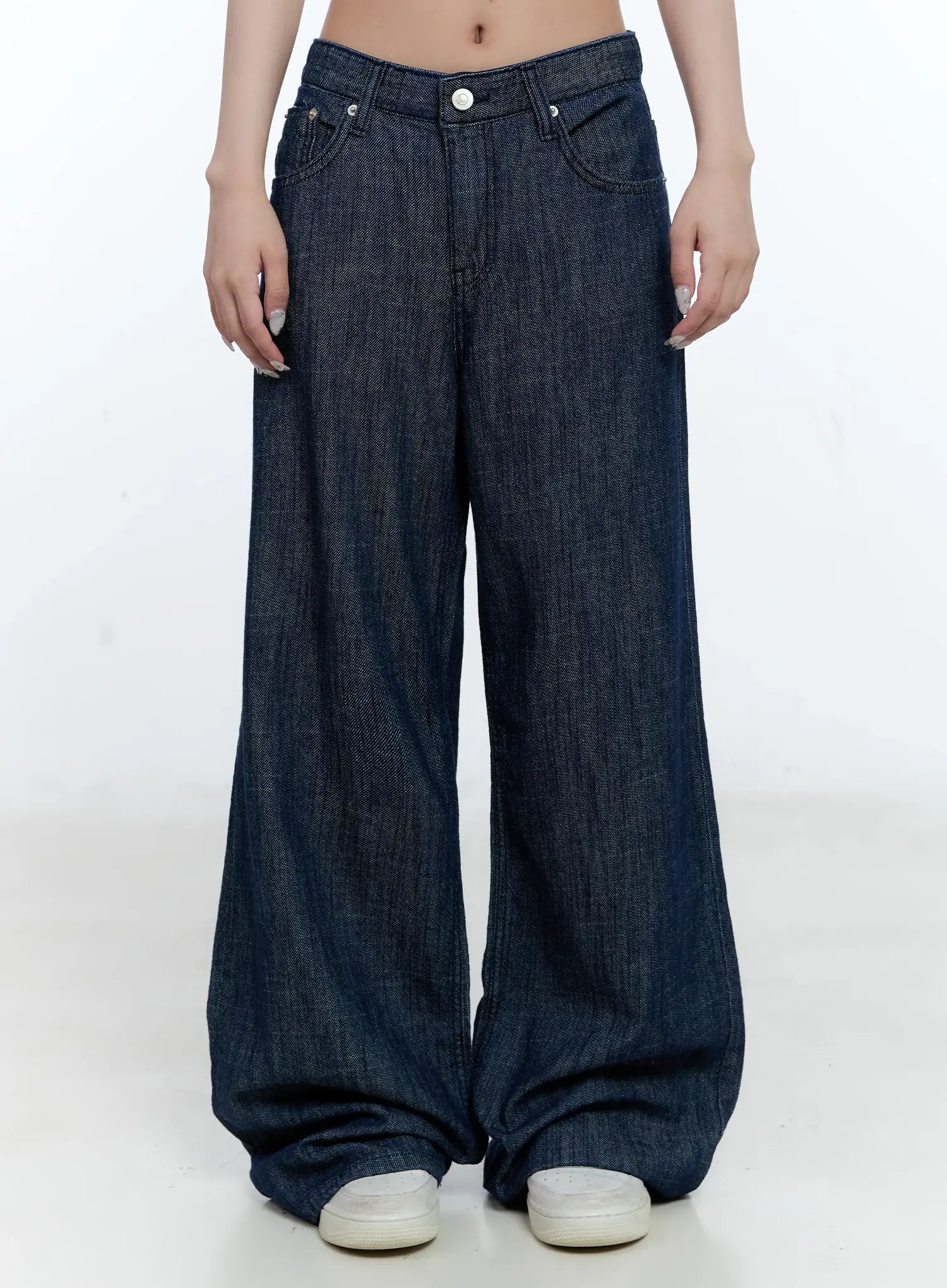 Gabin Wide-Leg Relaxed-Fit Denim Jeans CL530