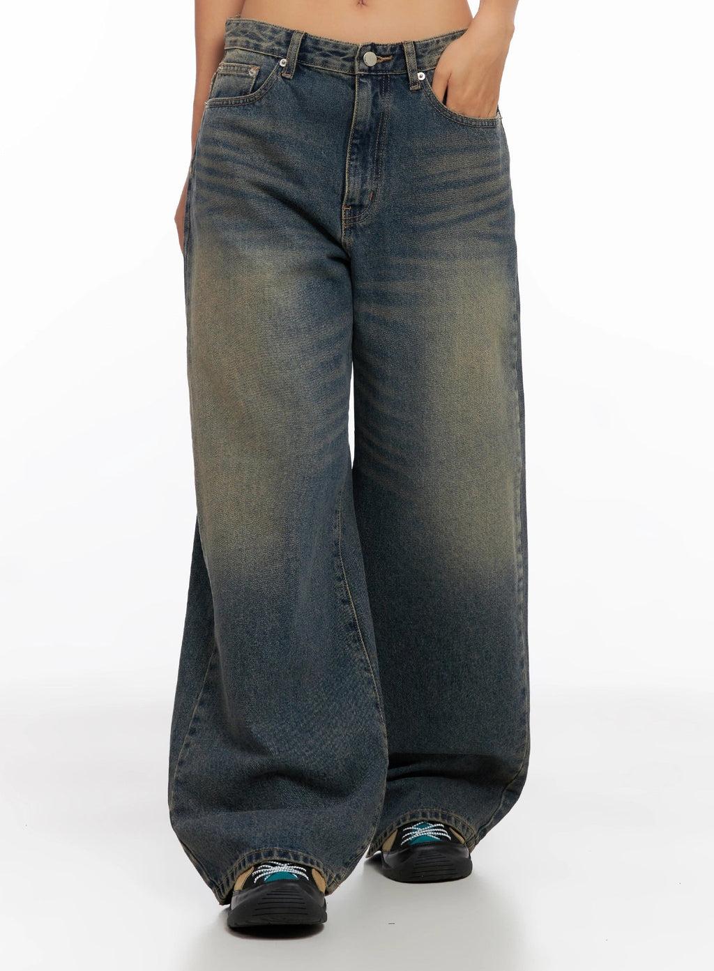 Maisie Vintage Wide-Leg Jeans IG528