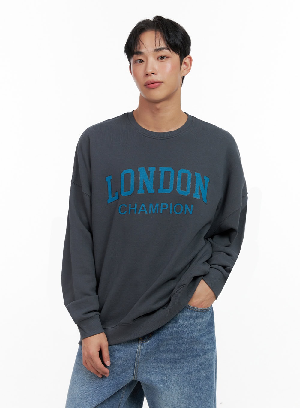 Men's Graphic Crewneck IN426