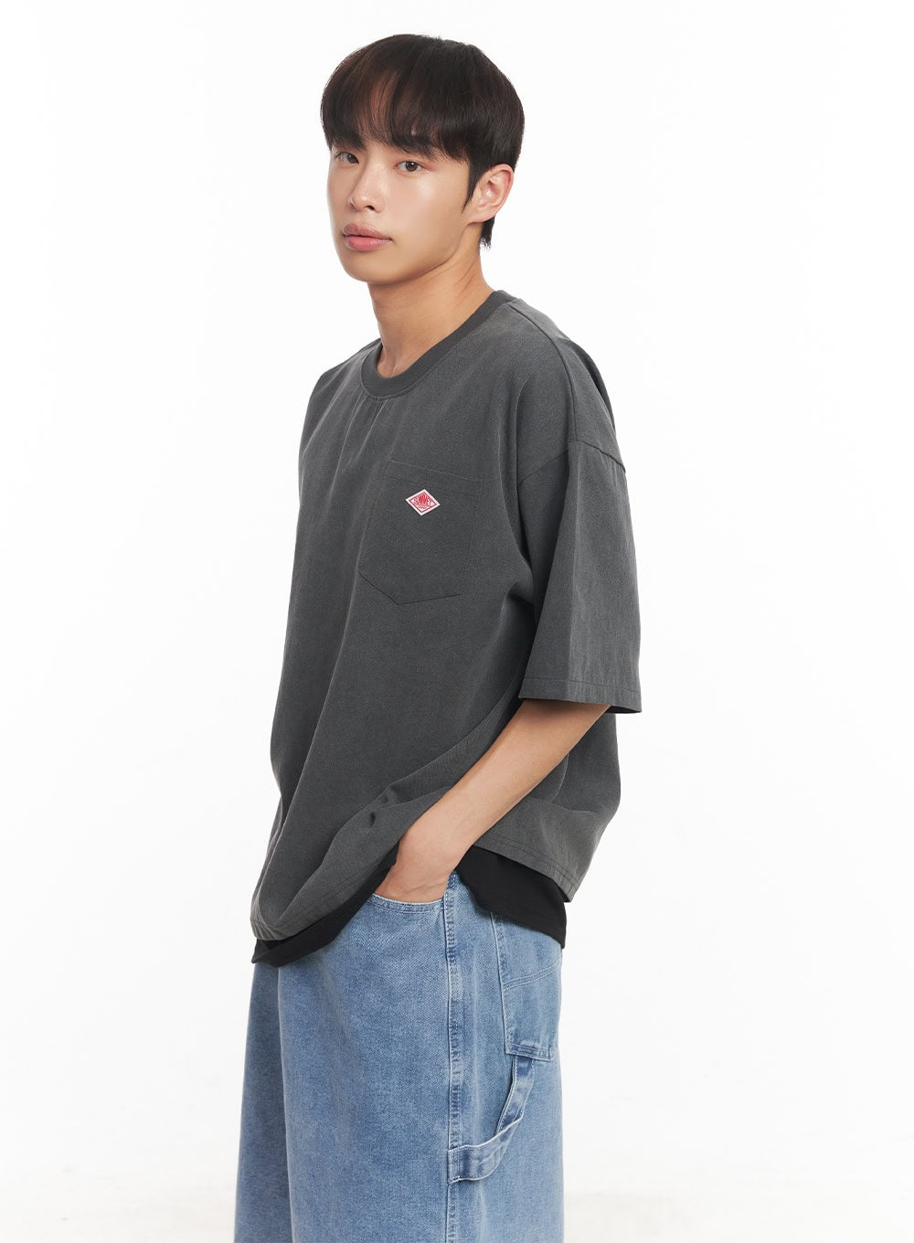 Men's Oversized Washed T-Shirt IA521