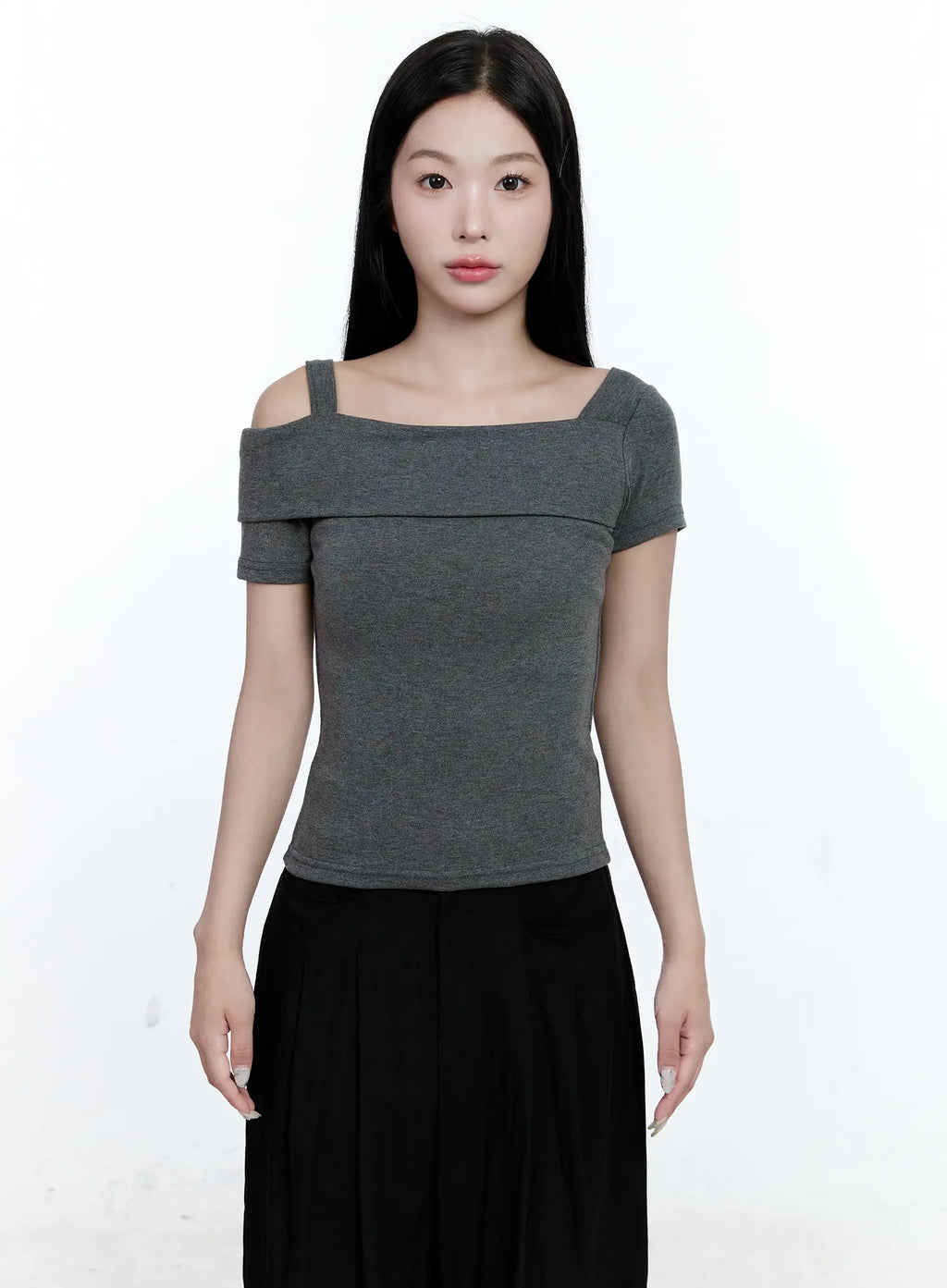 Asymmetrical One-Shoulder Top CG512
