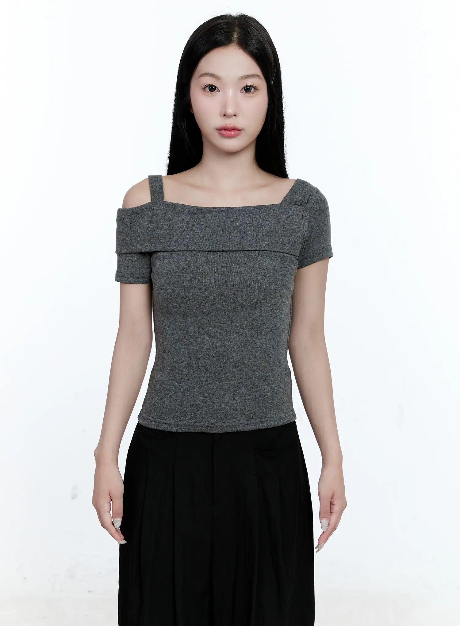 Asymmetrical One-Shoulder Top CG512