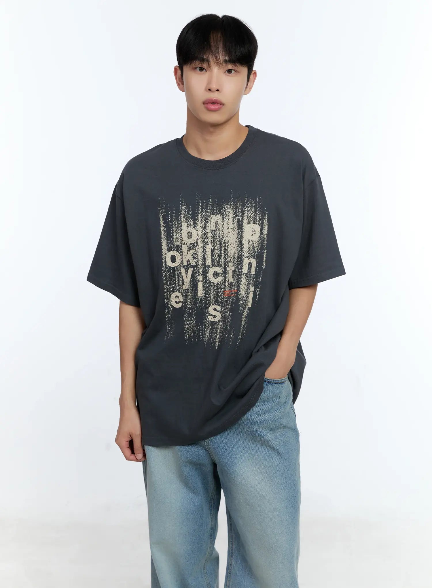 Men's Brooklyn Graphic Oversized Tee IG519