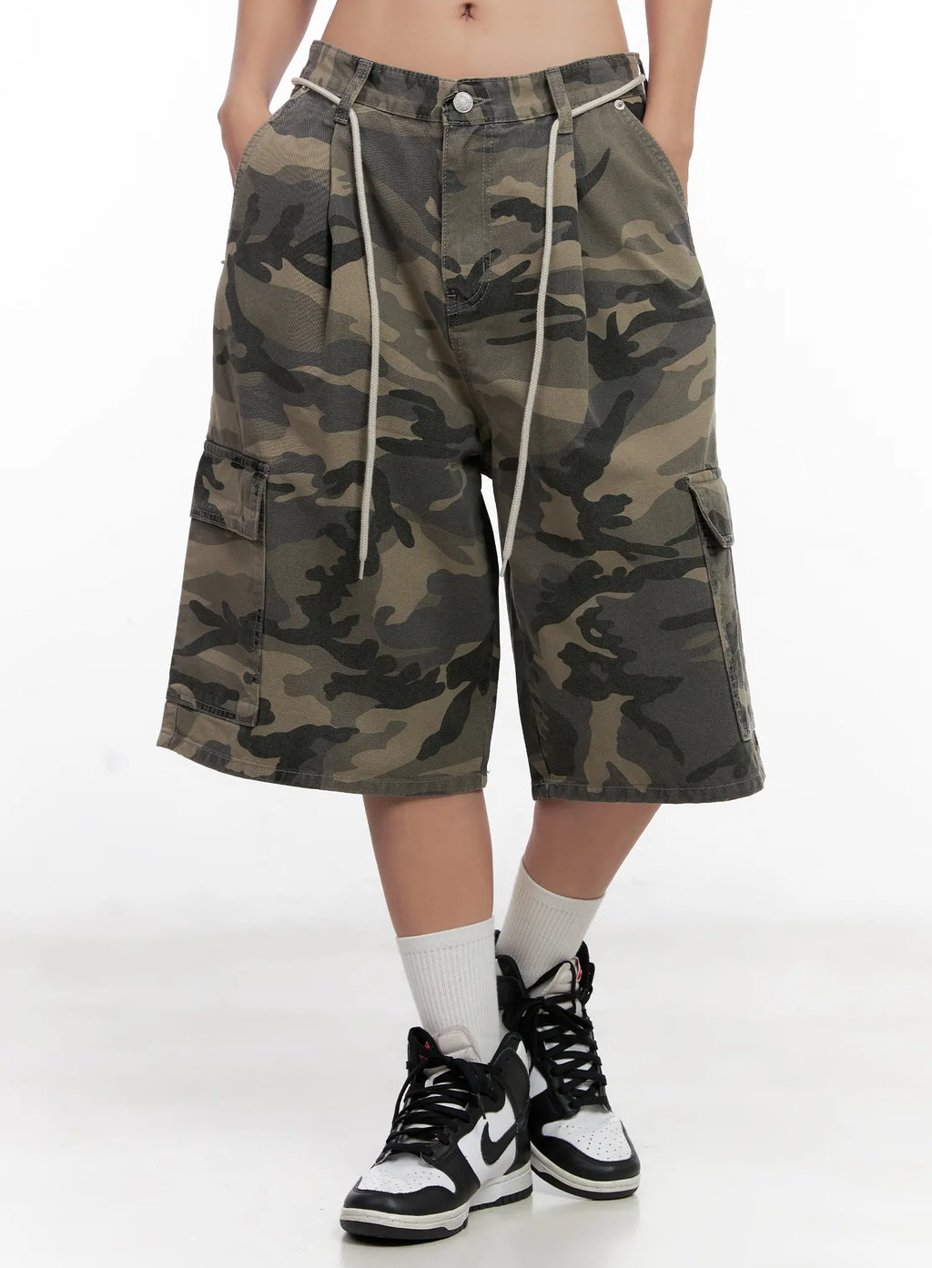 Camo Cargo Jorts CL521