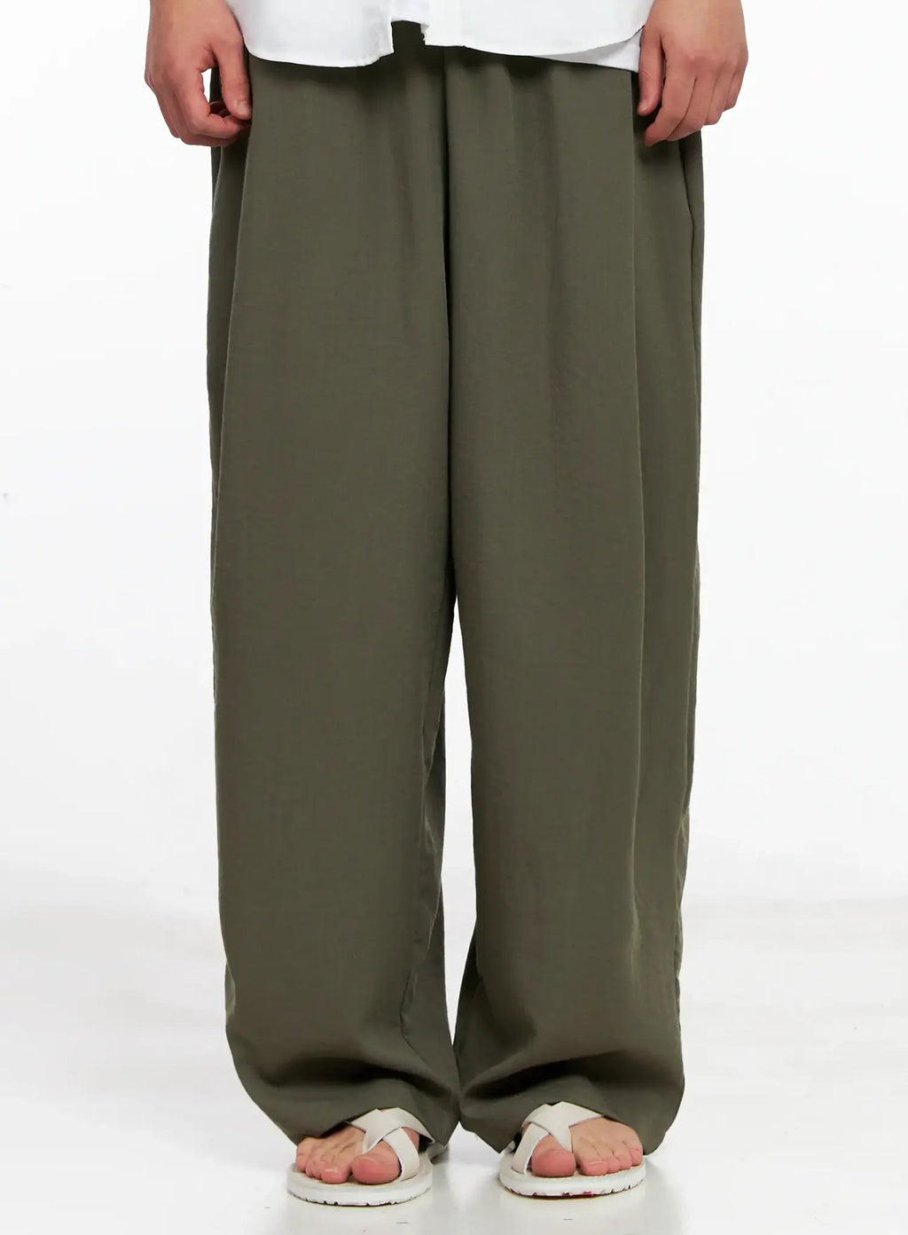 Men's Linen Pintuck Slacks IG511