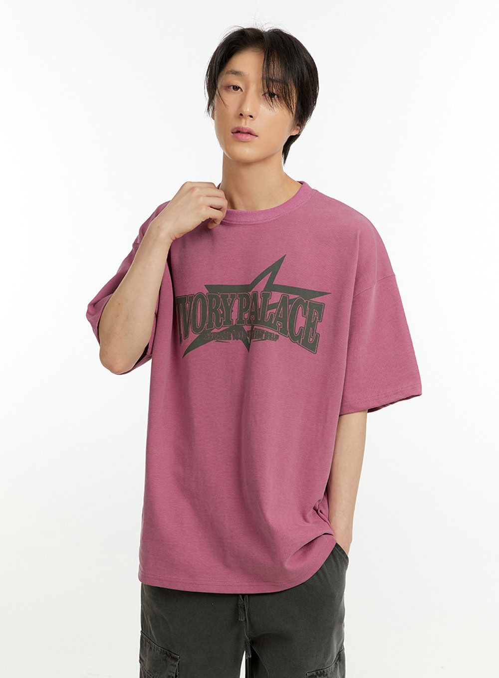Men's Cotton Graphic T-Shirt IL418