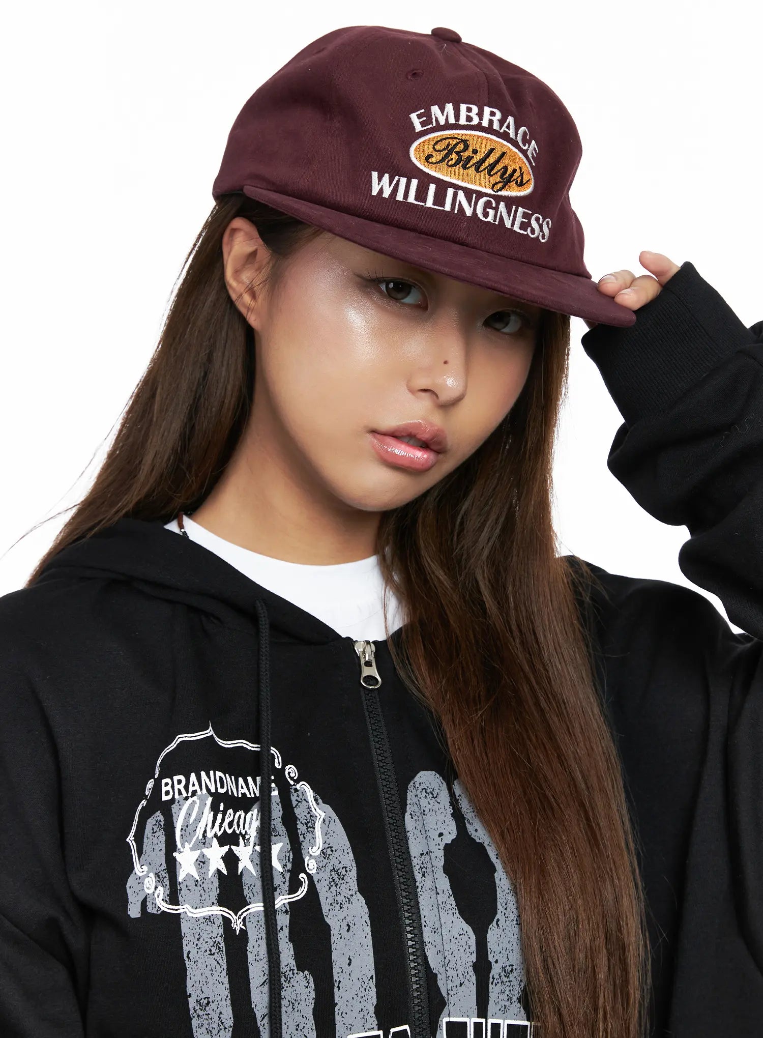 Embroidered Flat Cap CO513