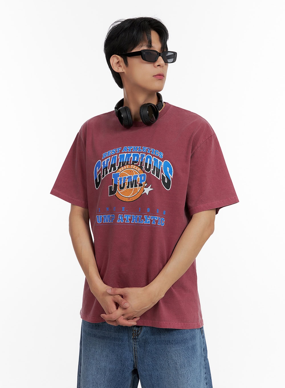 Men's Comfy Cotton Graphic T-Shirt IL403