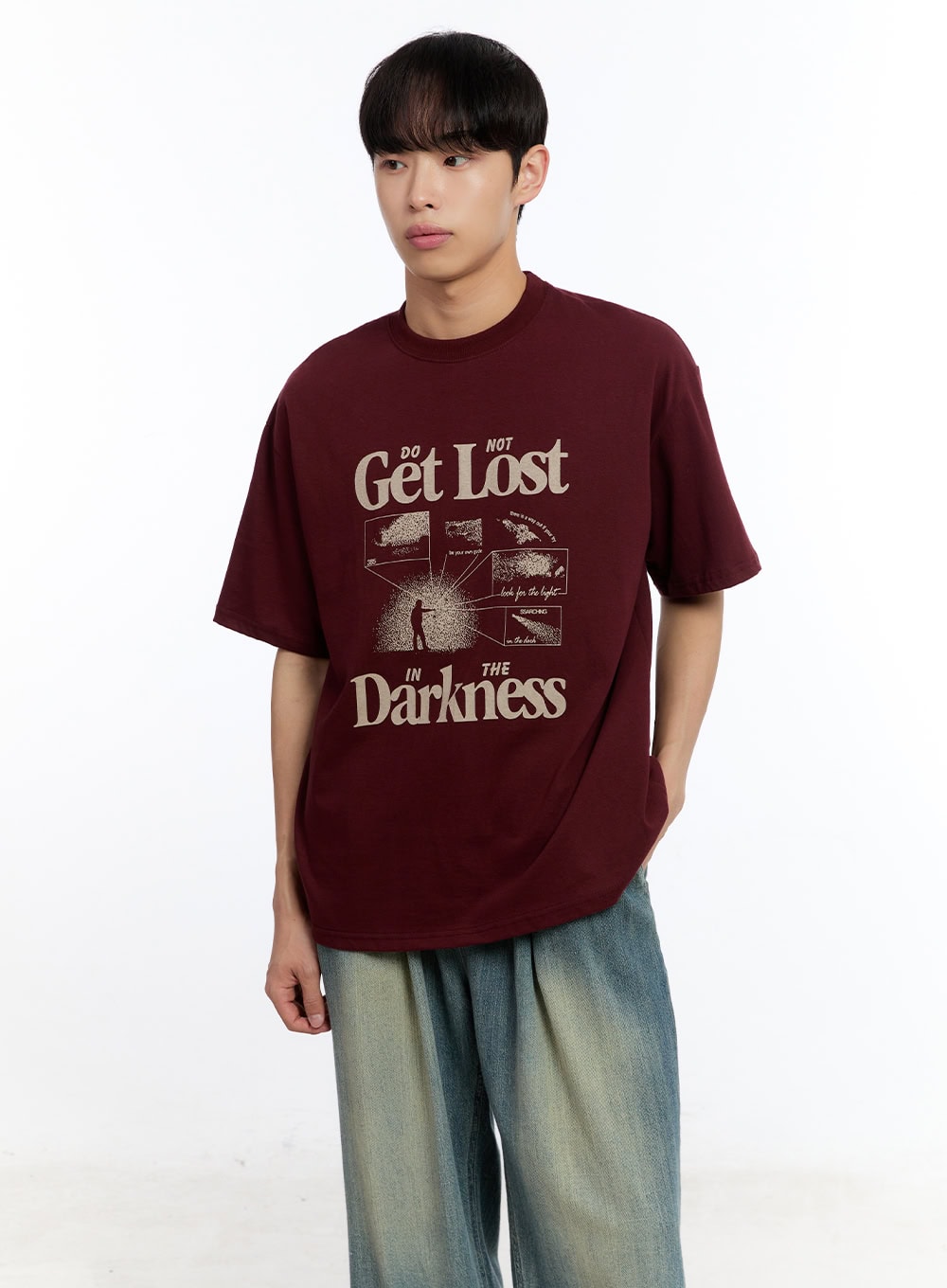 Men's Lost Graphic T-Shirt IY529