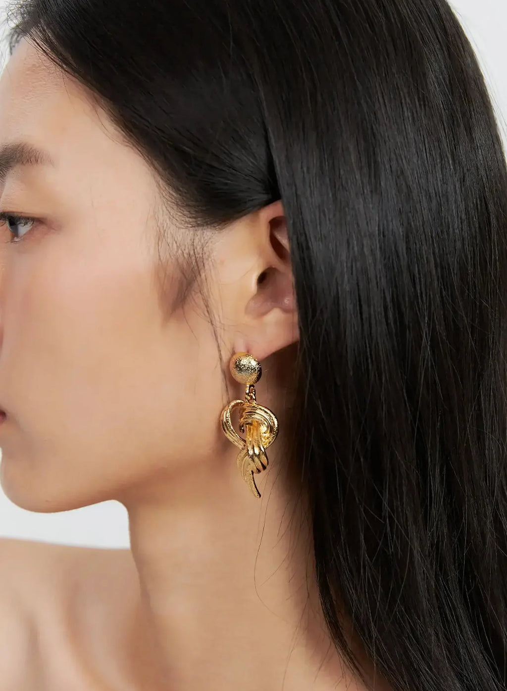 Bold Knot Earrings IS515