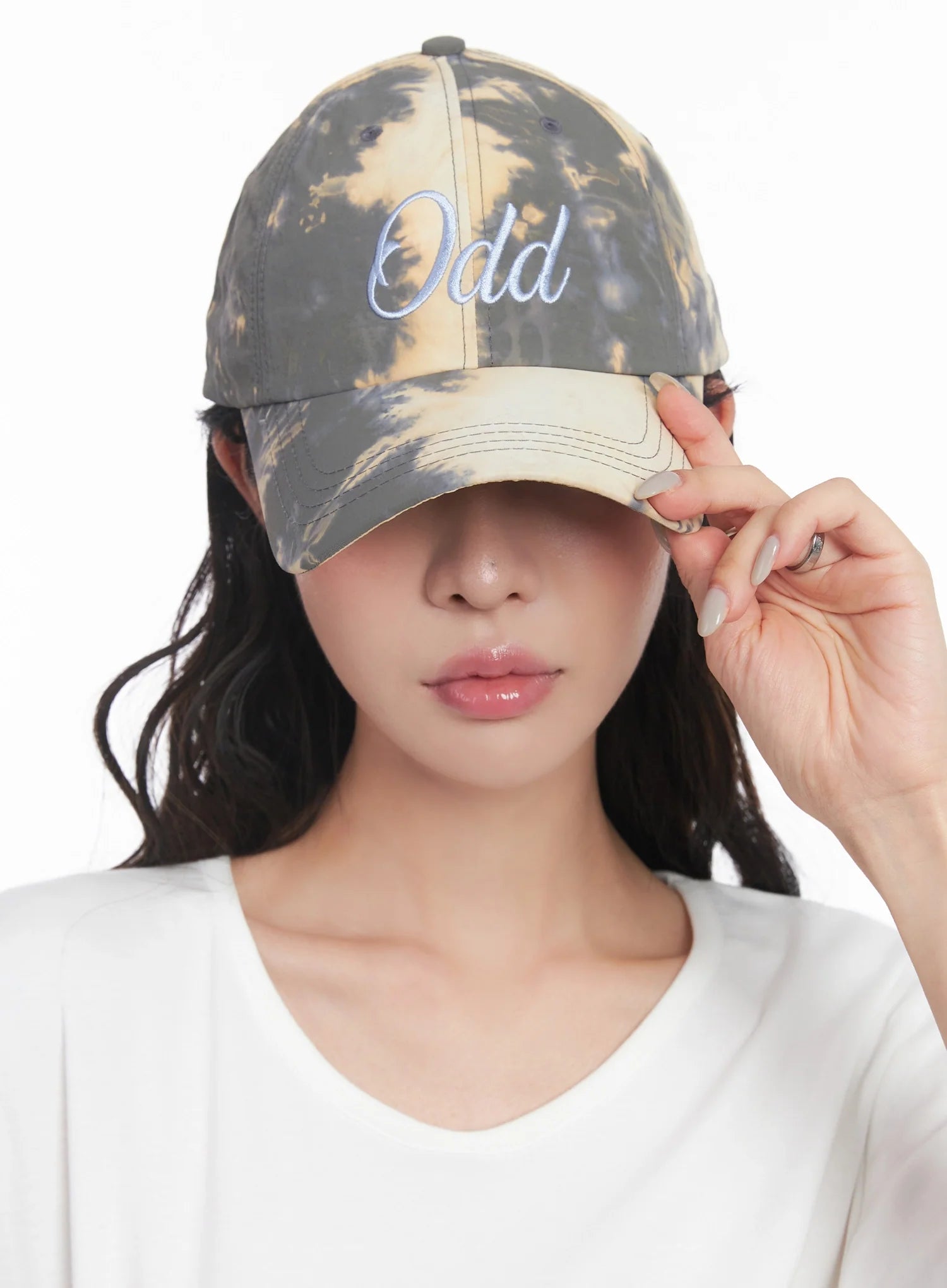 Tie-Dye Embroidered Baseball Cap IC503