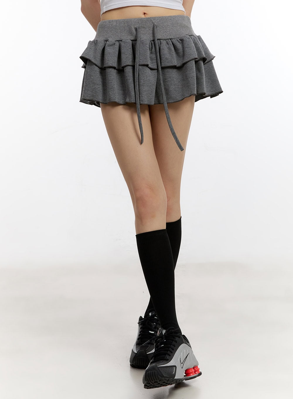 Frill Layered Mini Skirt CA508
