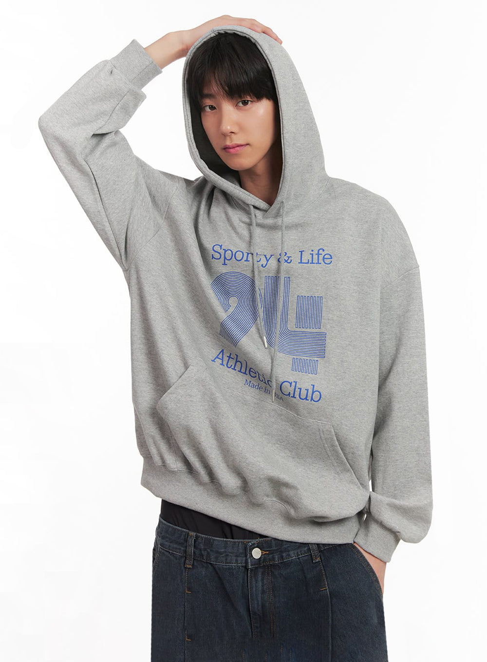 Men's Athletic Club Graphic Hoodie IA510