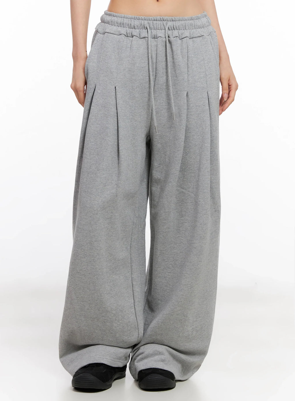Relaxed-Fit Pintuck Sweatpants IG508