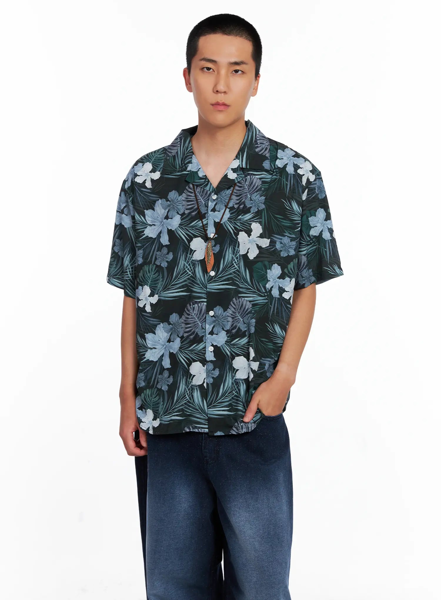 Men's Hawaiian Shirt IS510