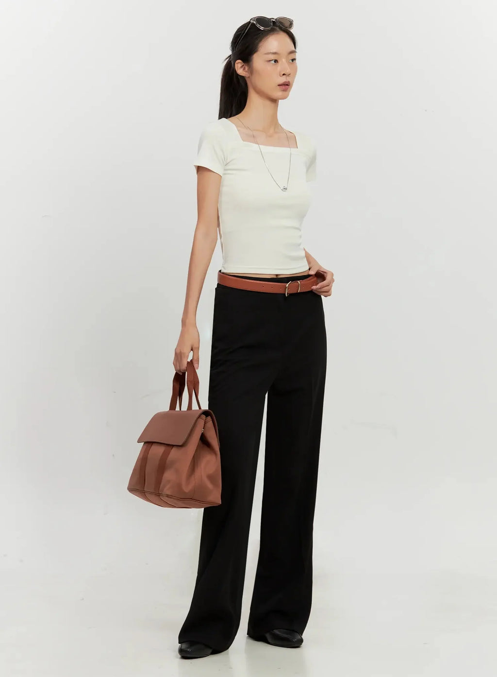 Classic Square-Neck Top IL528