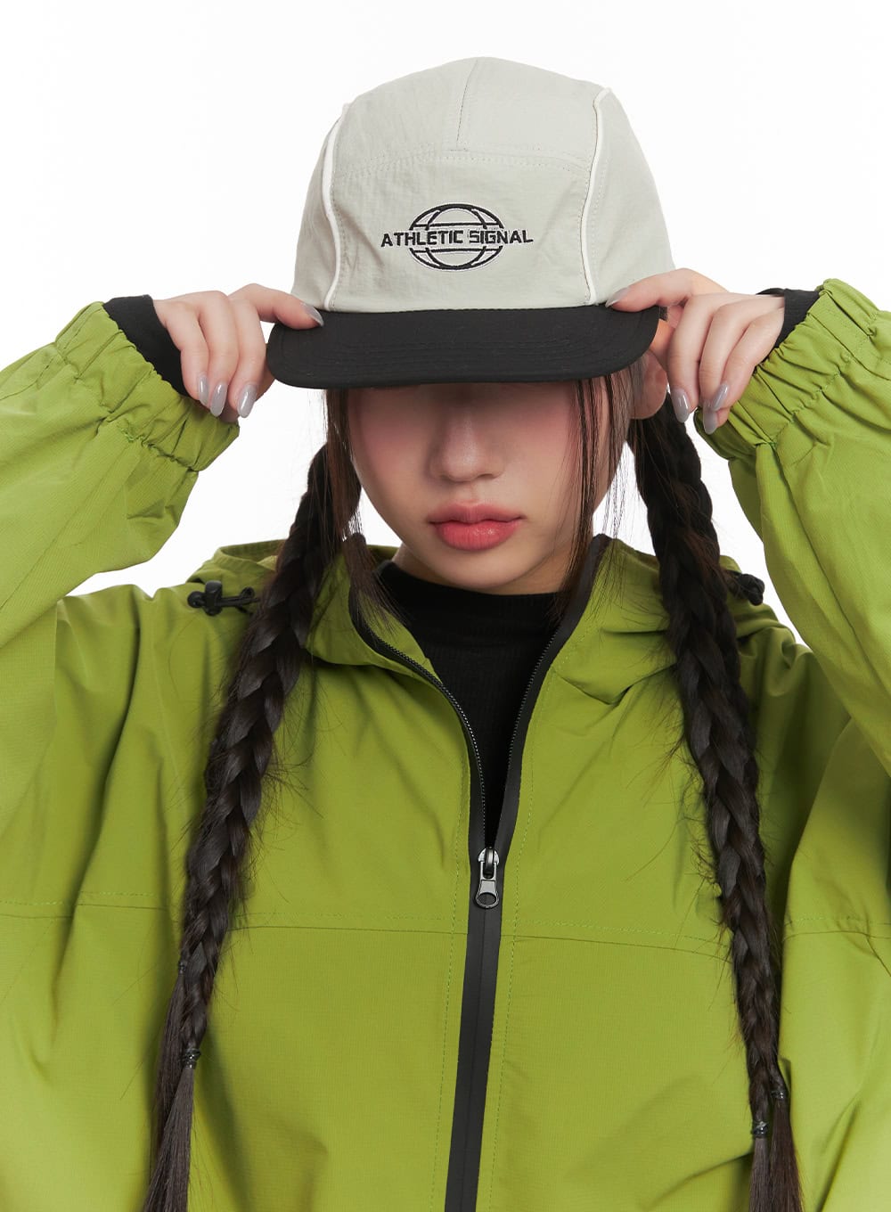 Multi-Stitch Graphic Logo Cap CF524