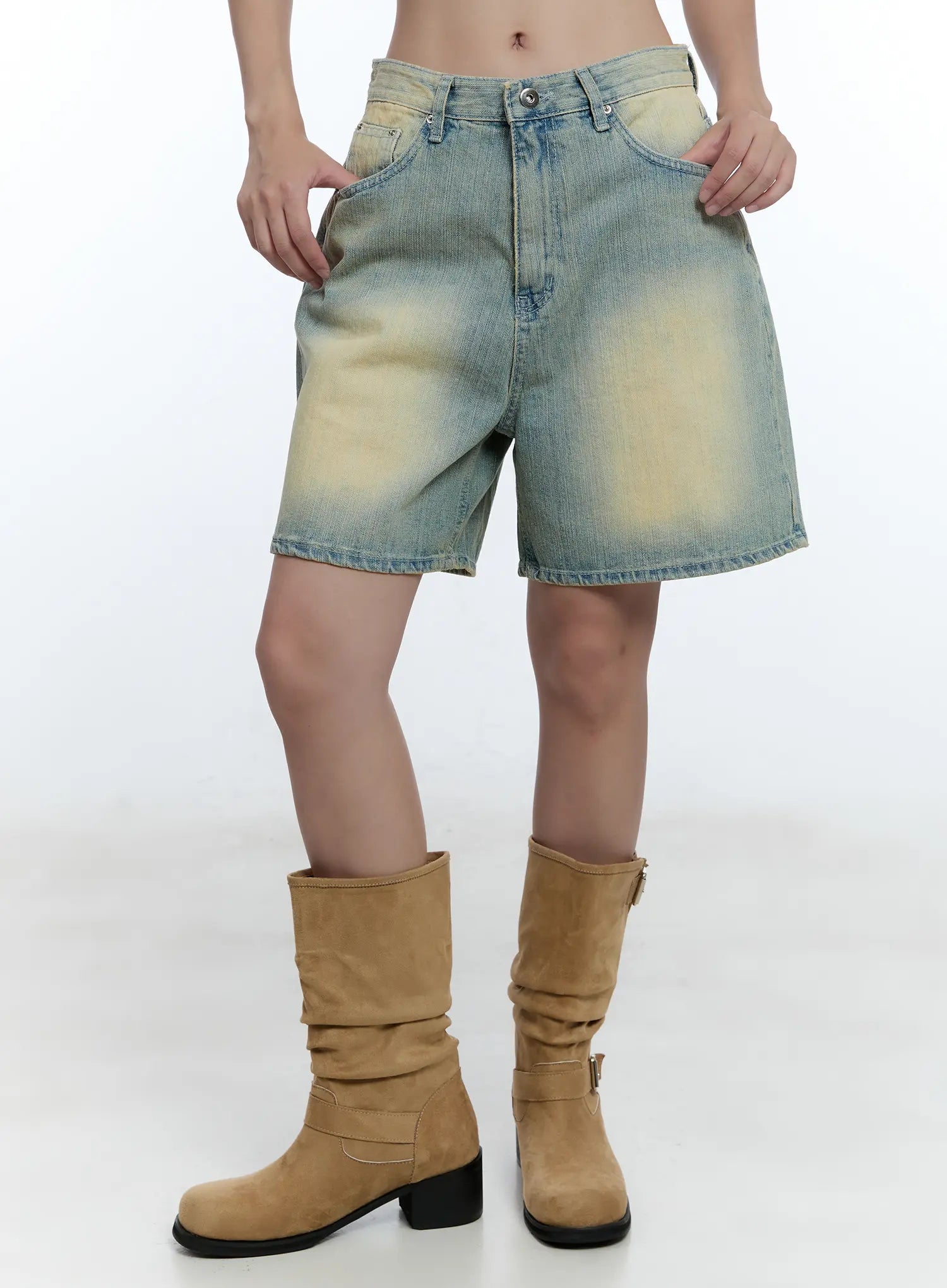 Vintage Wash Jorts CU527