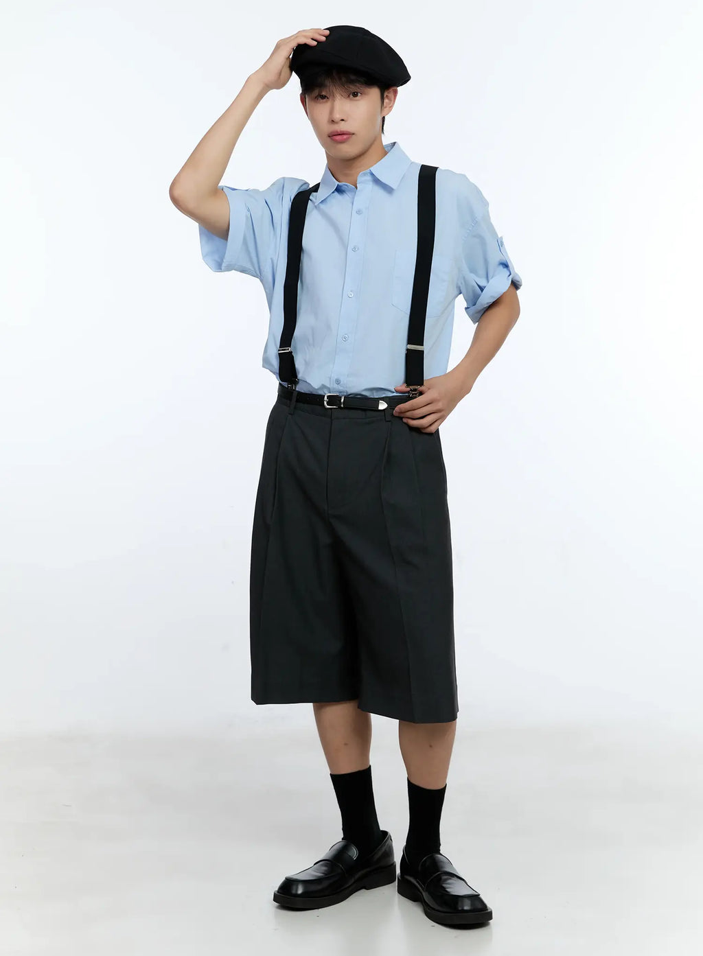 Men's Pocket Detail Short Sleeve Shirt IG519