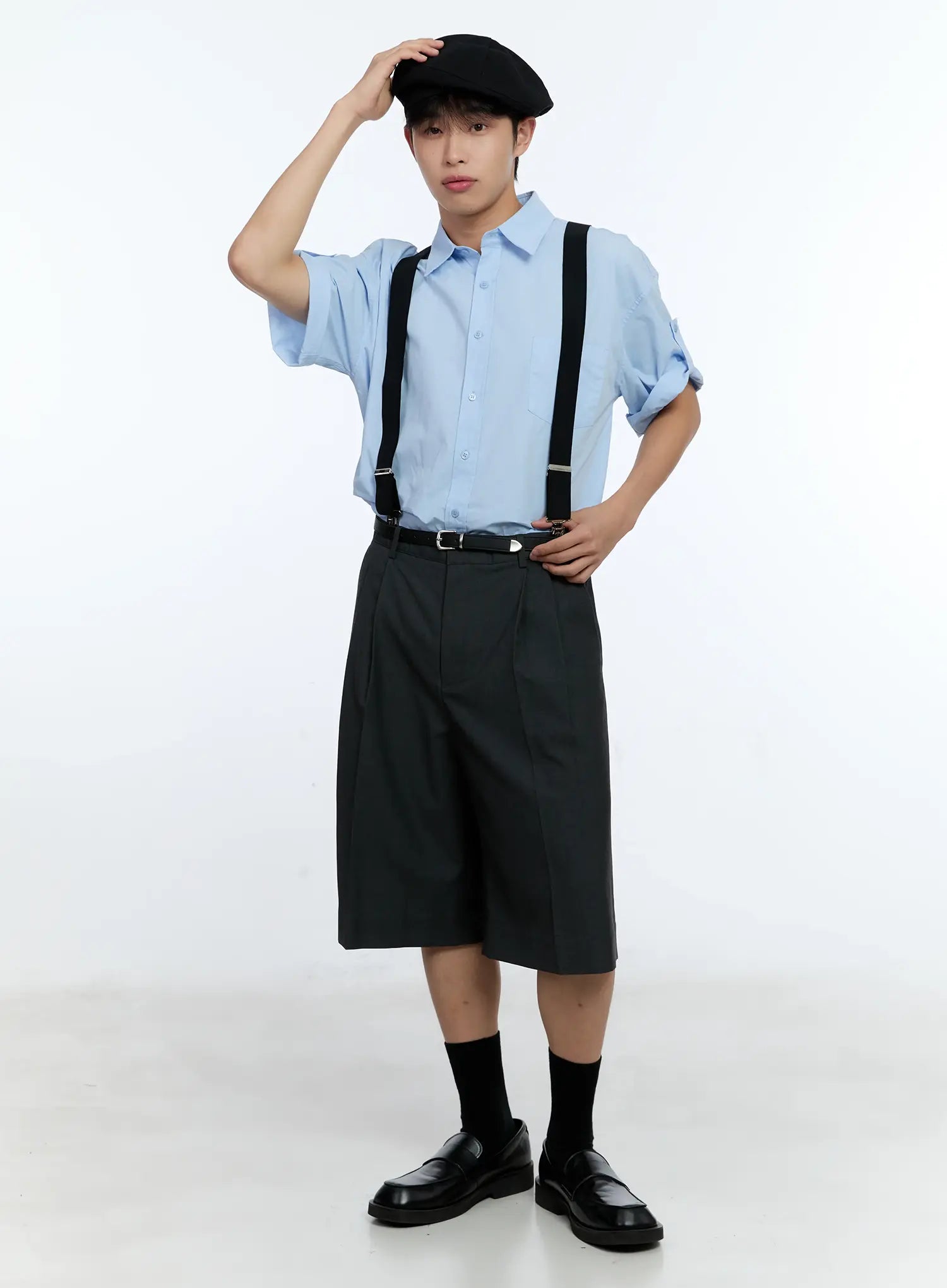 Men's Pocket Detail Short Sleeve Shirt IG519