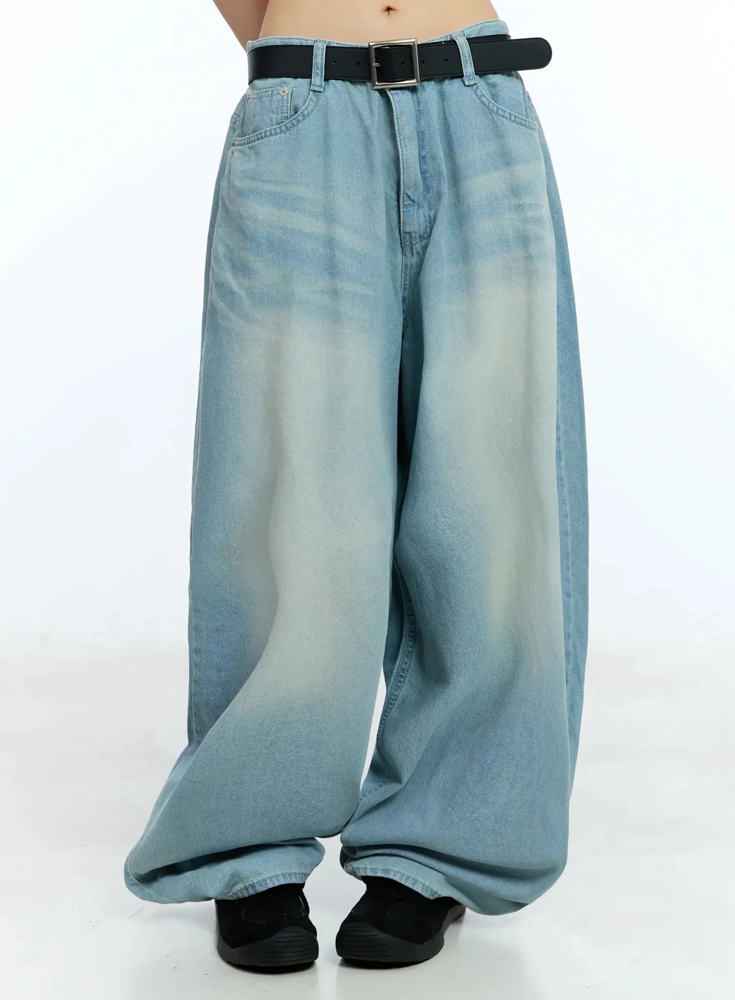 Yerim Washed Baggy Jeans IU524