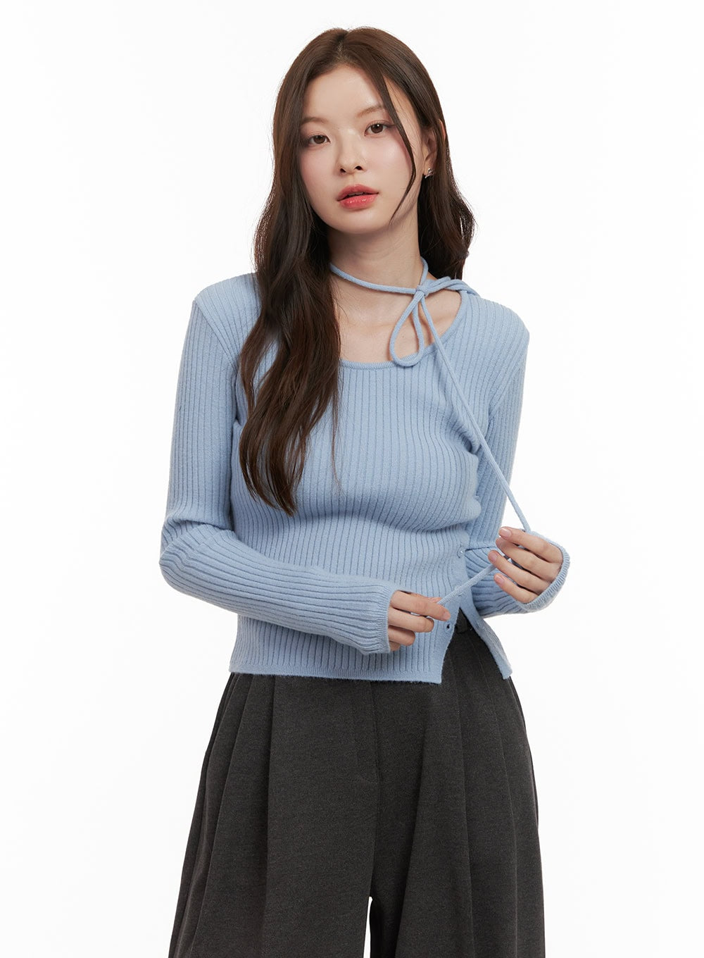 Slim Fit Long Sleeve Sweater OD403