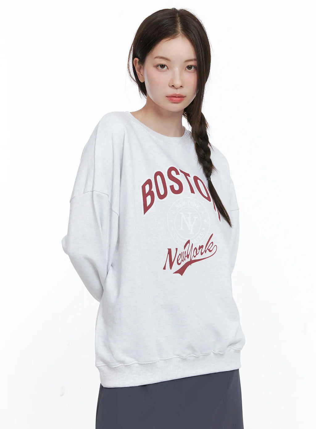 Lettering Oversized Sweatshirt CO503