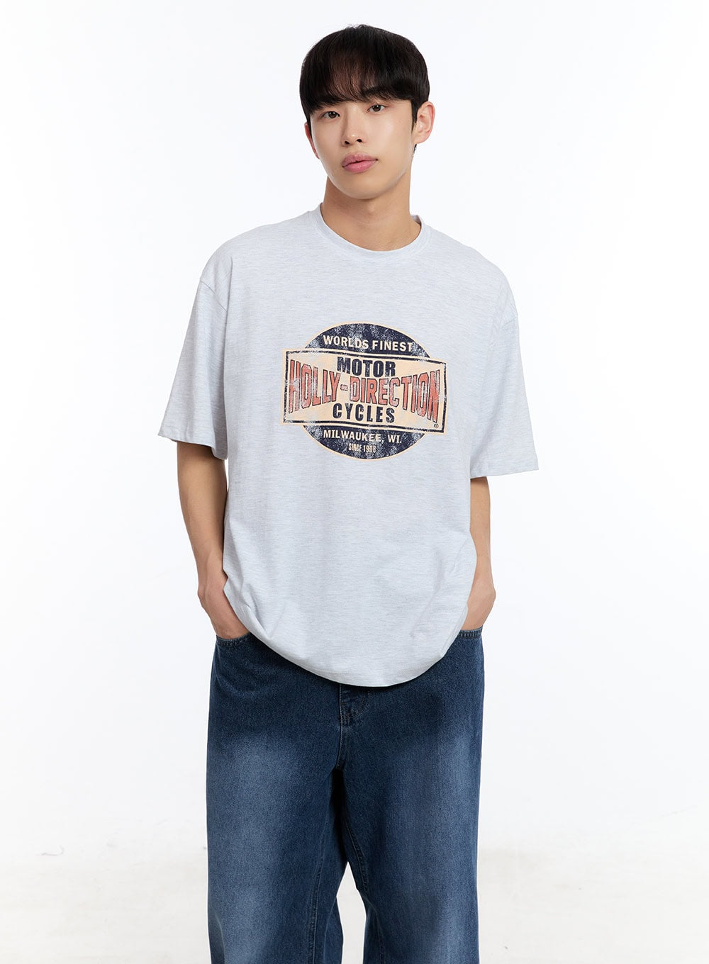 Men's Motor Graphic T-Shirt IY530