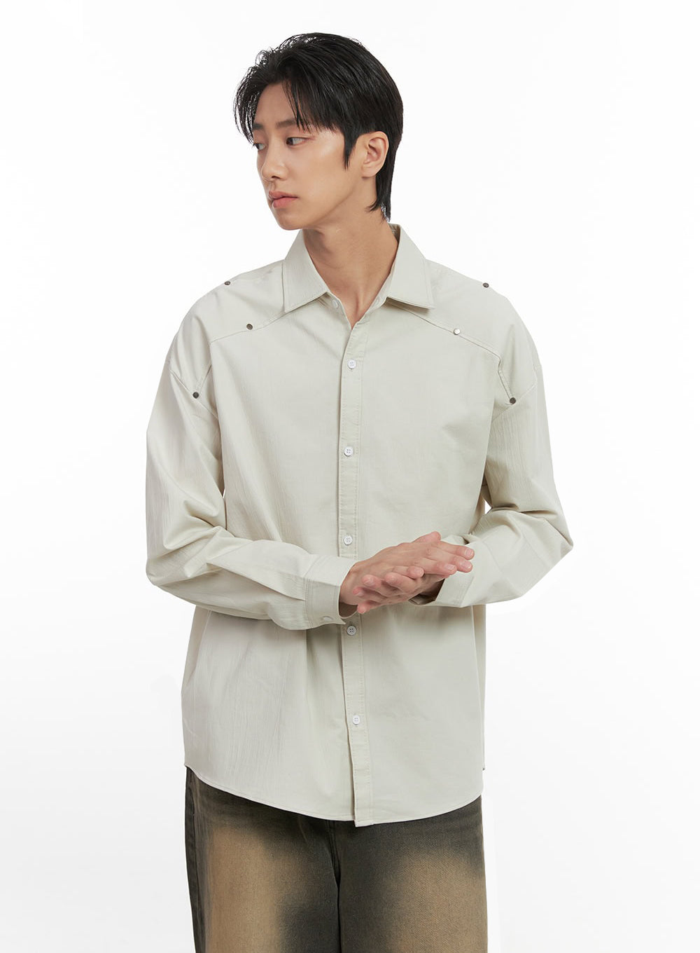 Men's Classy Collar Buttoned Shirt ID406