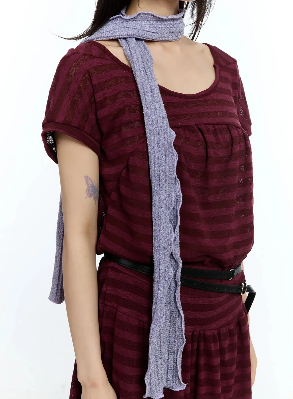 Lettuce-Edge Scarf IU524