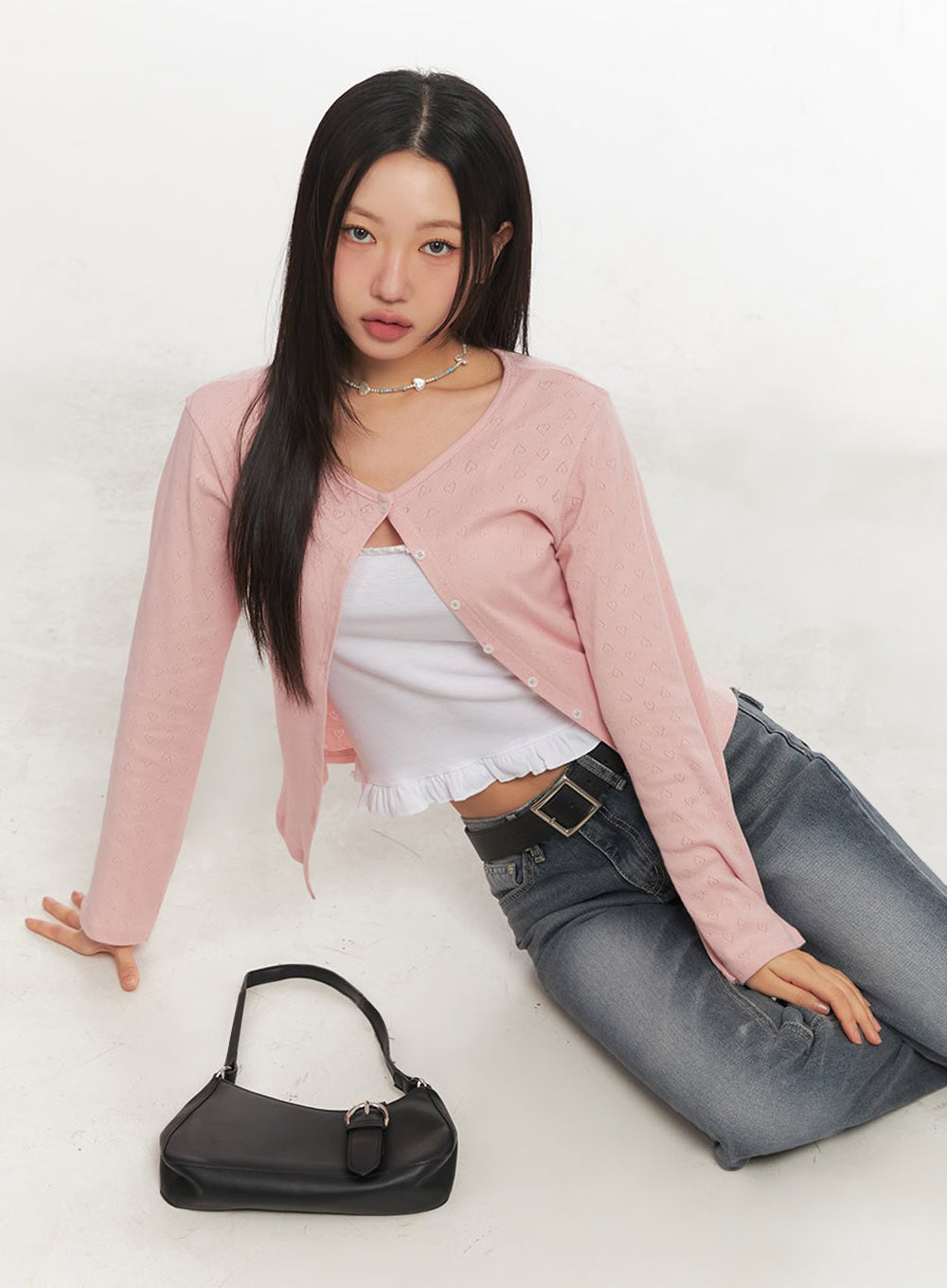 Blossom Buttoned Cardigan IA524