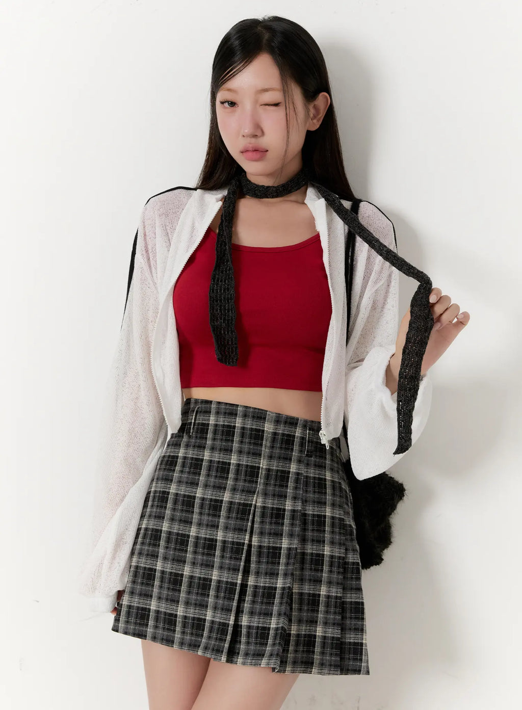 Back Twist Crop Top CS518