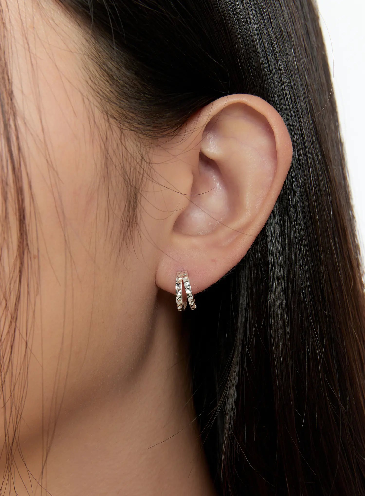 Chic Double Hoop Earrings CS518