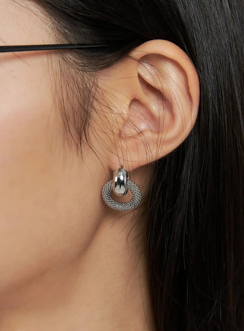 Dual Layer Earrings IS515