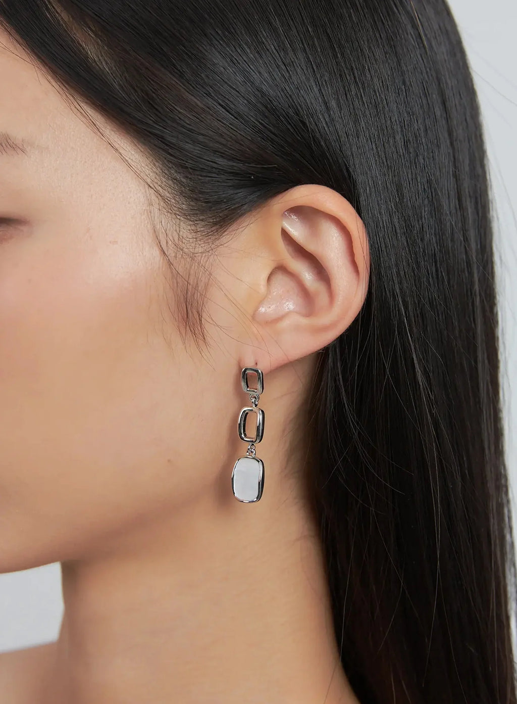 Linda Three-ring Beads Earrings IU512