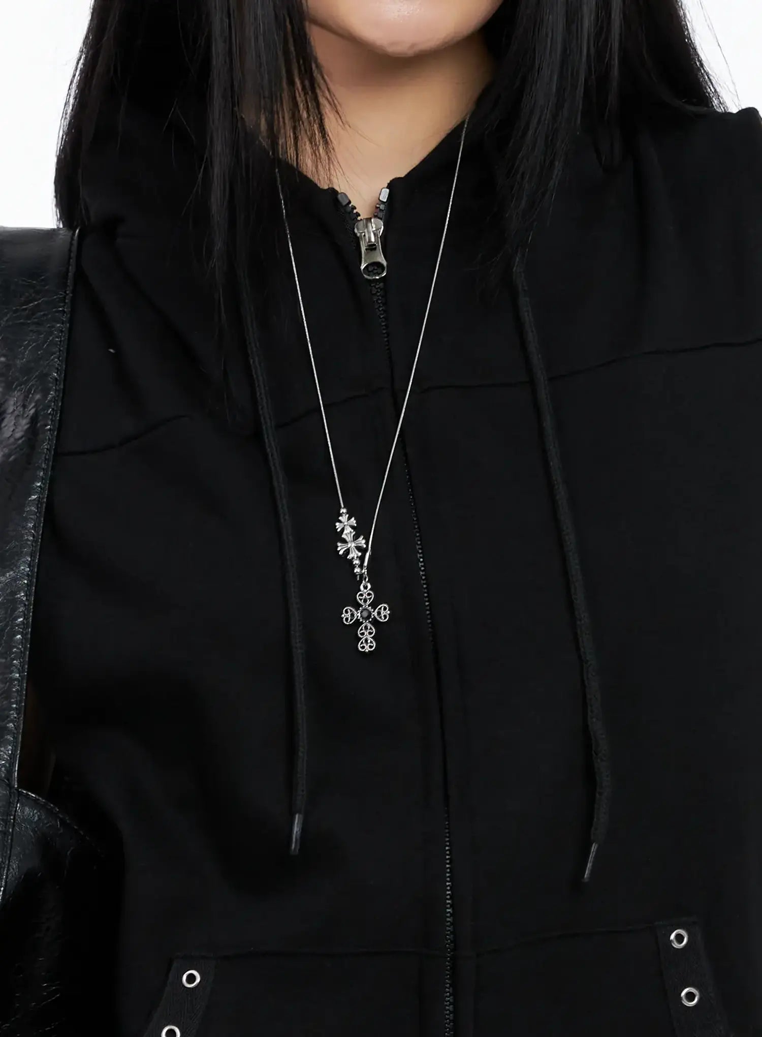 Heart Cross Necklace CL530