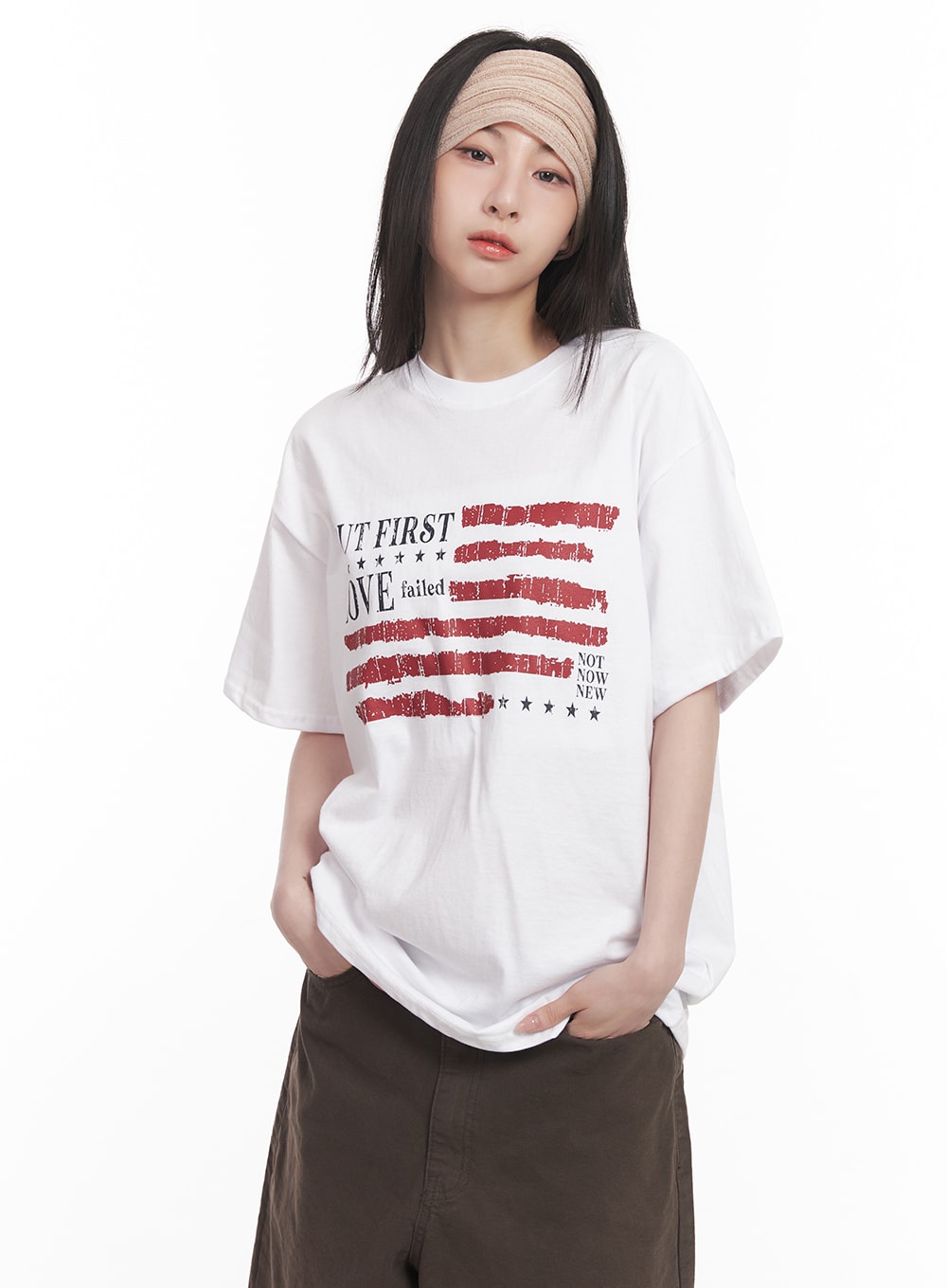 Graphic Oversized Tee CM517