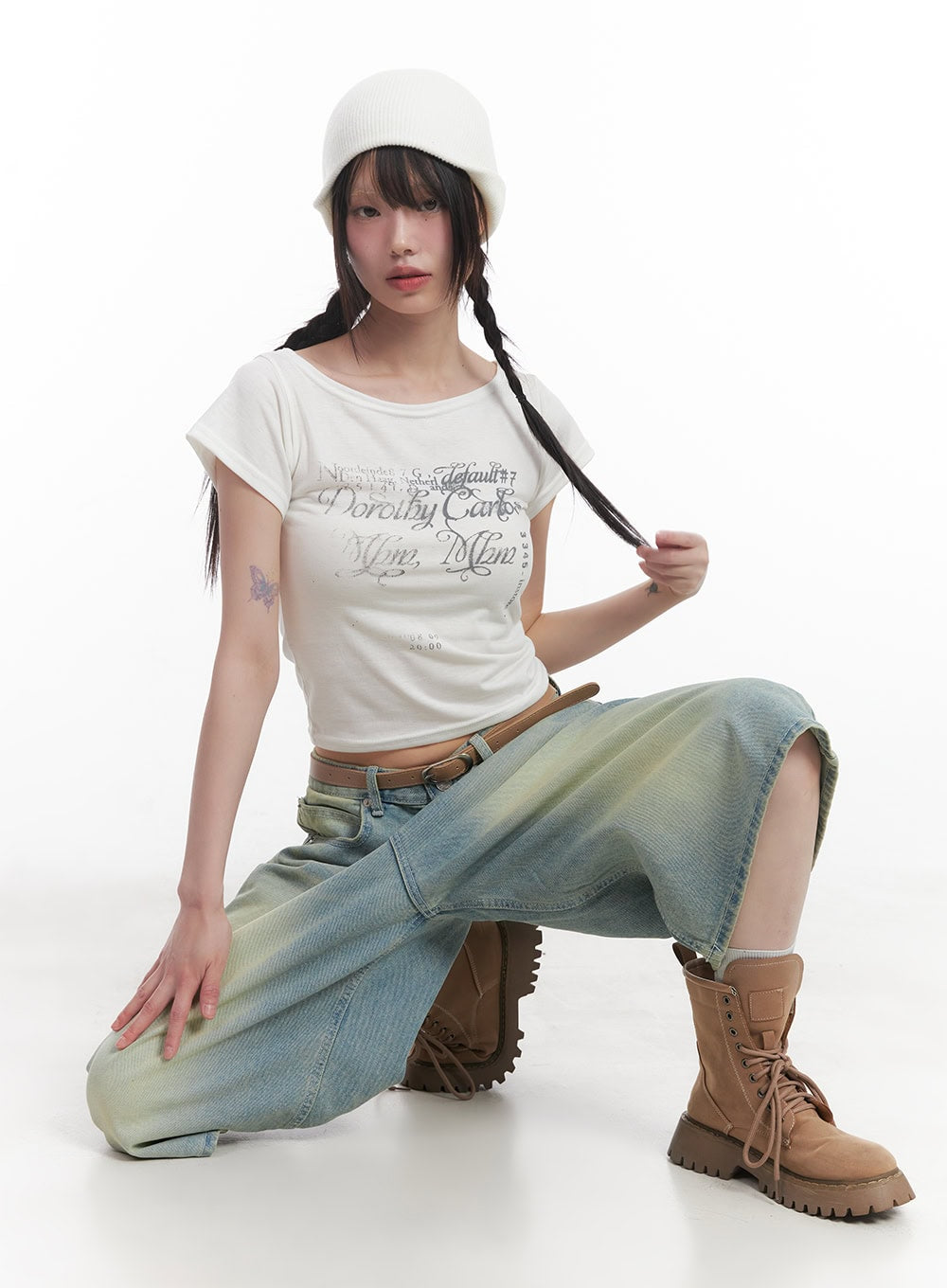 Slim-Fit Graphic Top CU505