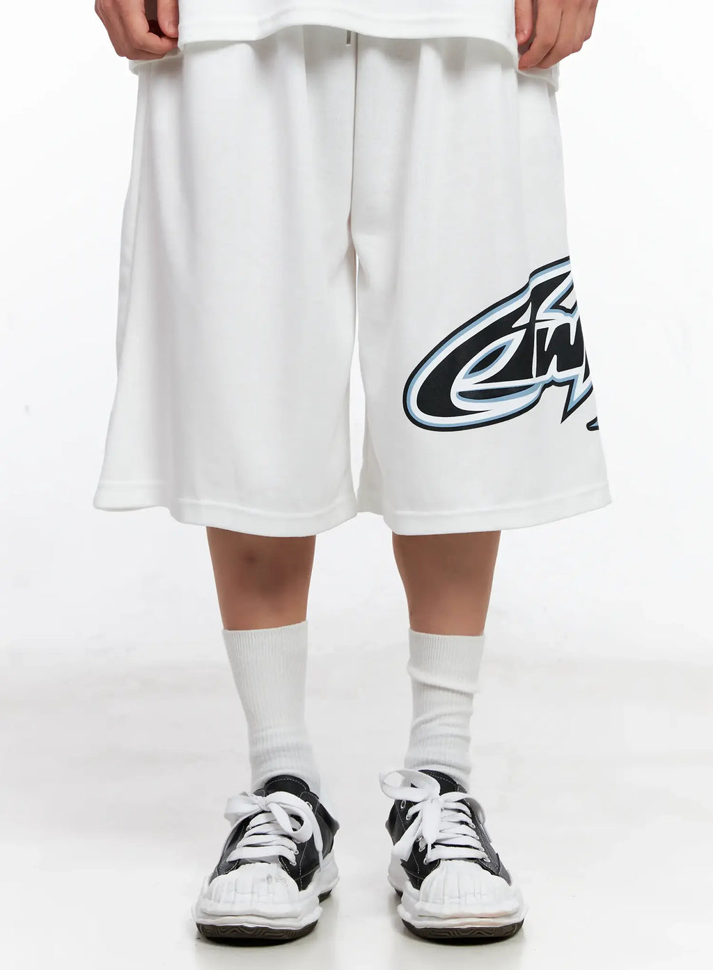 Men's Graphic Logo Athletic Shorts IG508