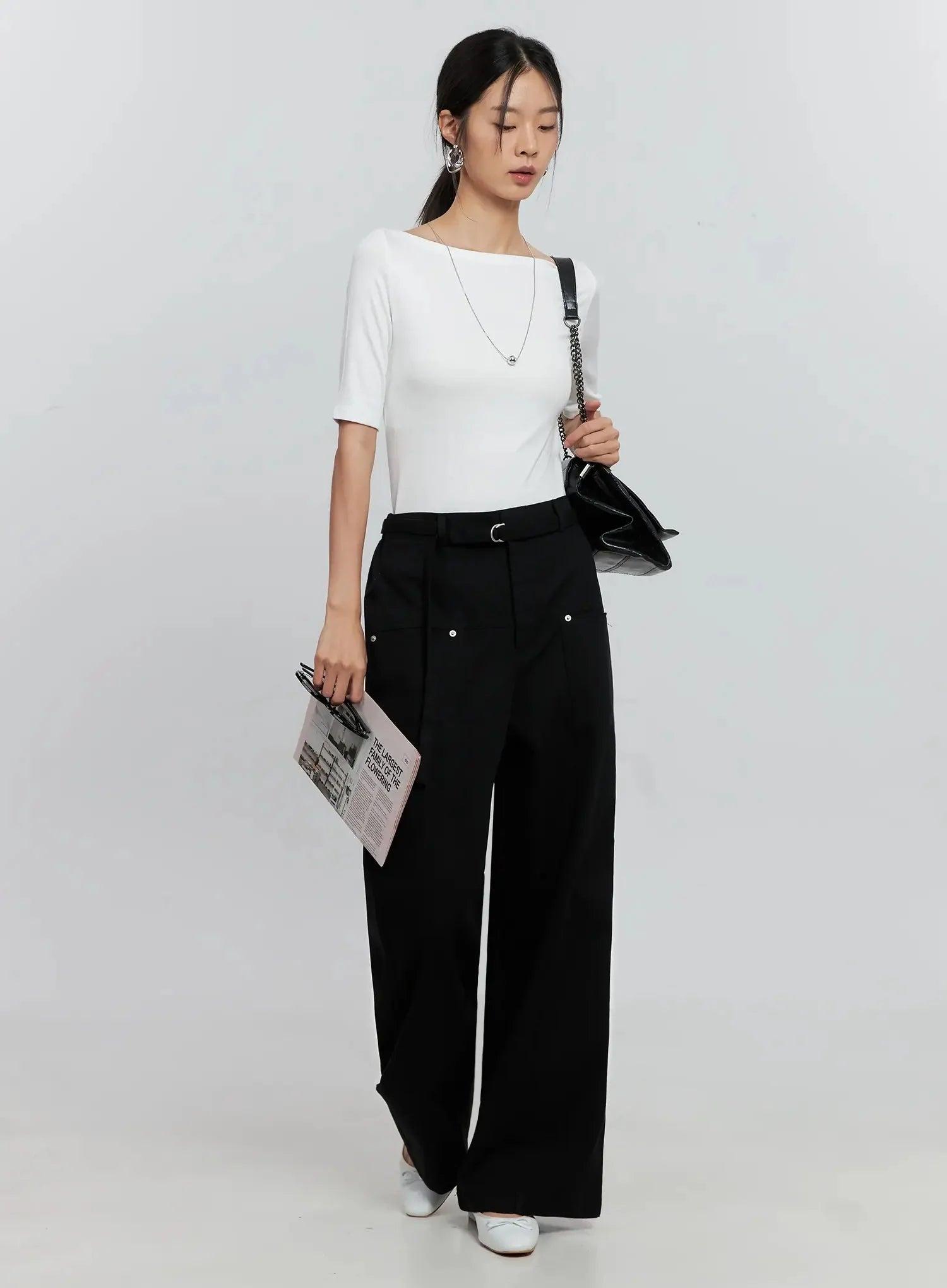 Classic Boat Neck Top IS516