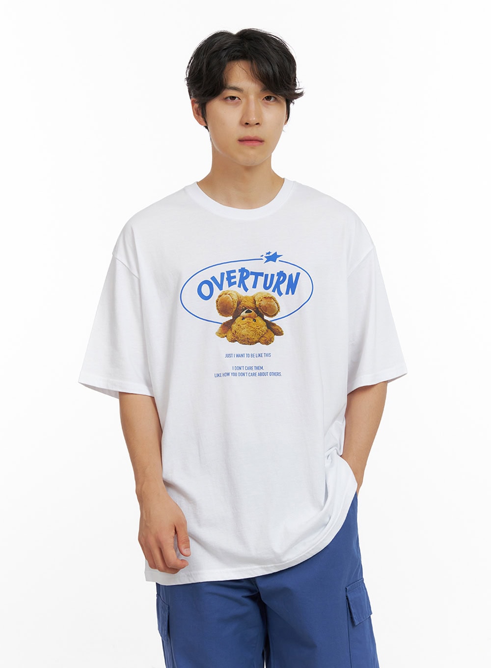 Men's Overturn Graphic T-Shirt IG409