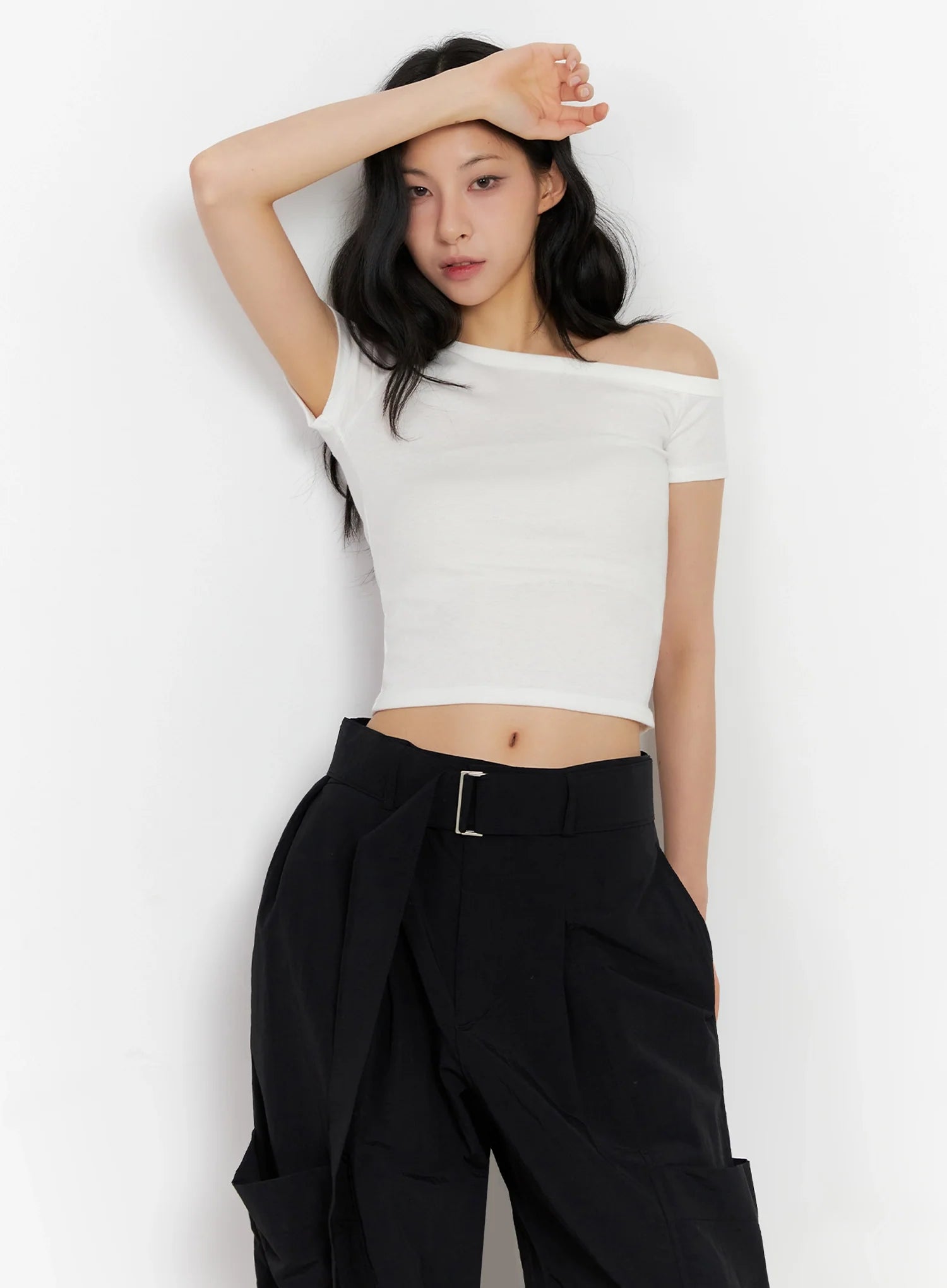 Casual Off-Shoulder Top IG508