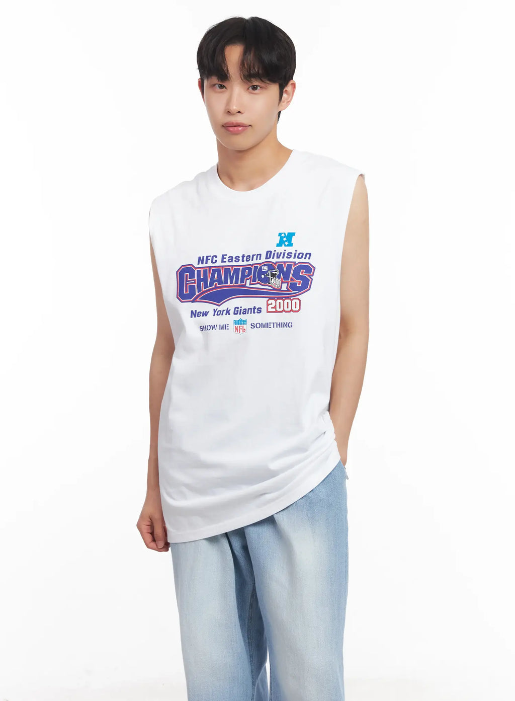 Men's Graphic Sleeveless Shirt IU519