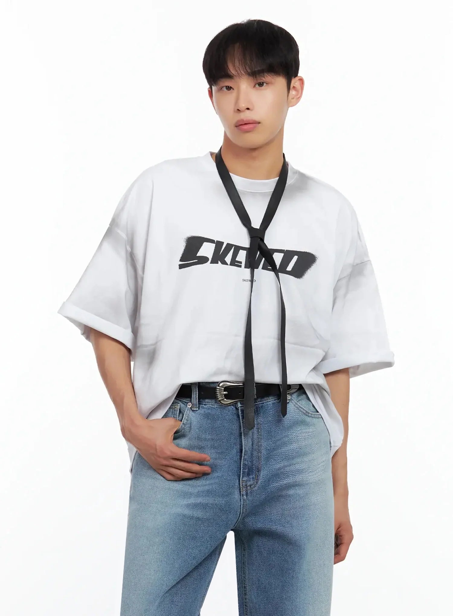 Men's Oversized Vintage Graphic T-Shirt IL516