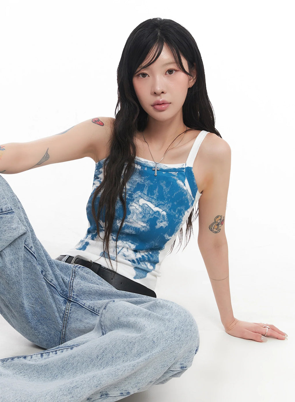 Abstract Art Print Tank IC503