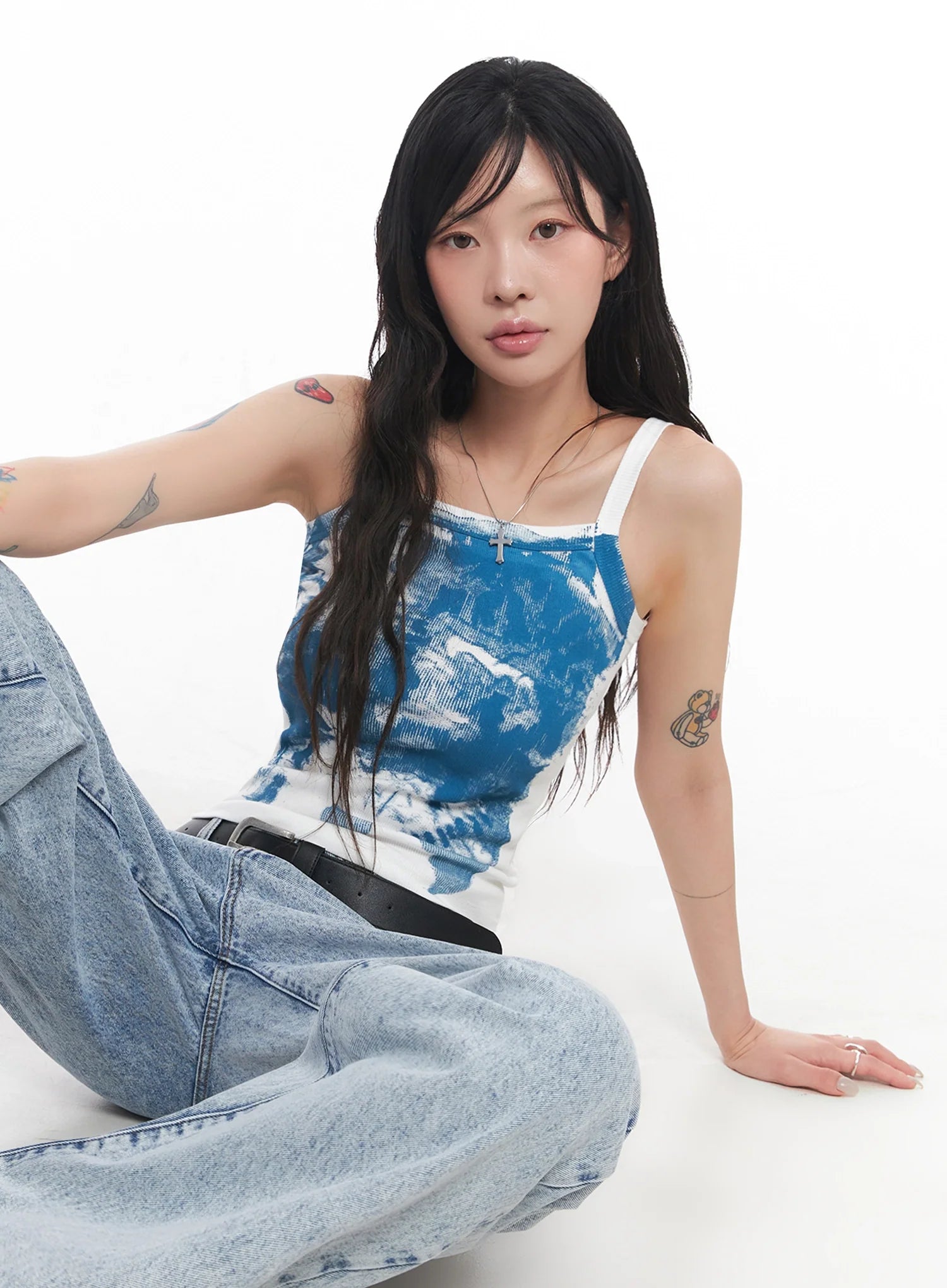 Abstract Art Print Tank IC503