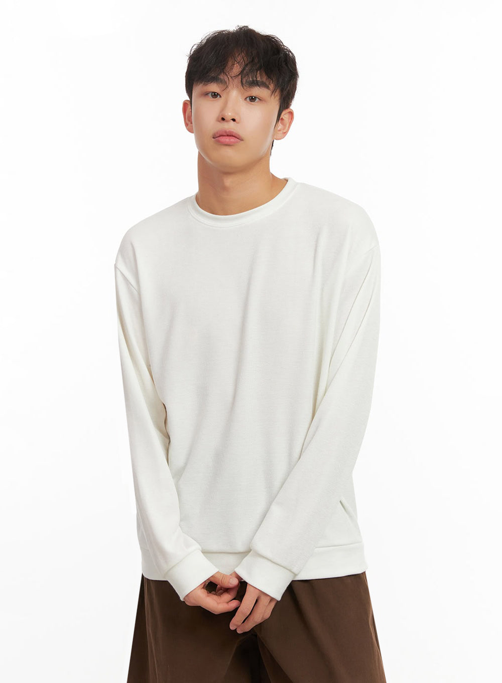 Men's Basic Long-Sleeve Tee ID427