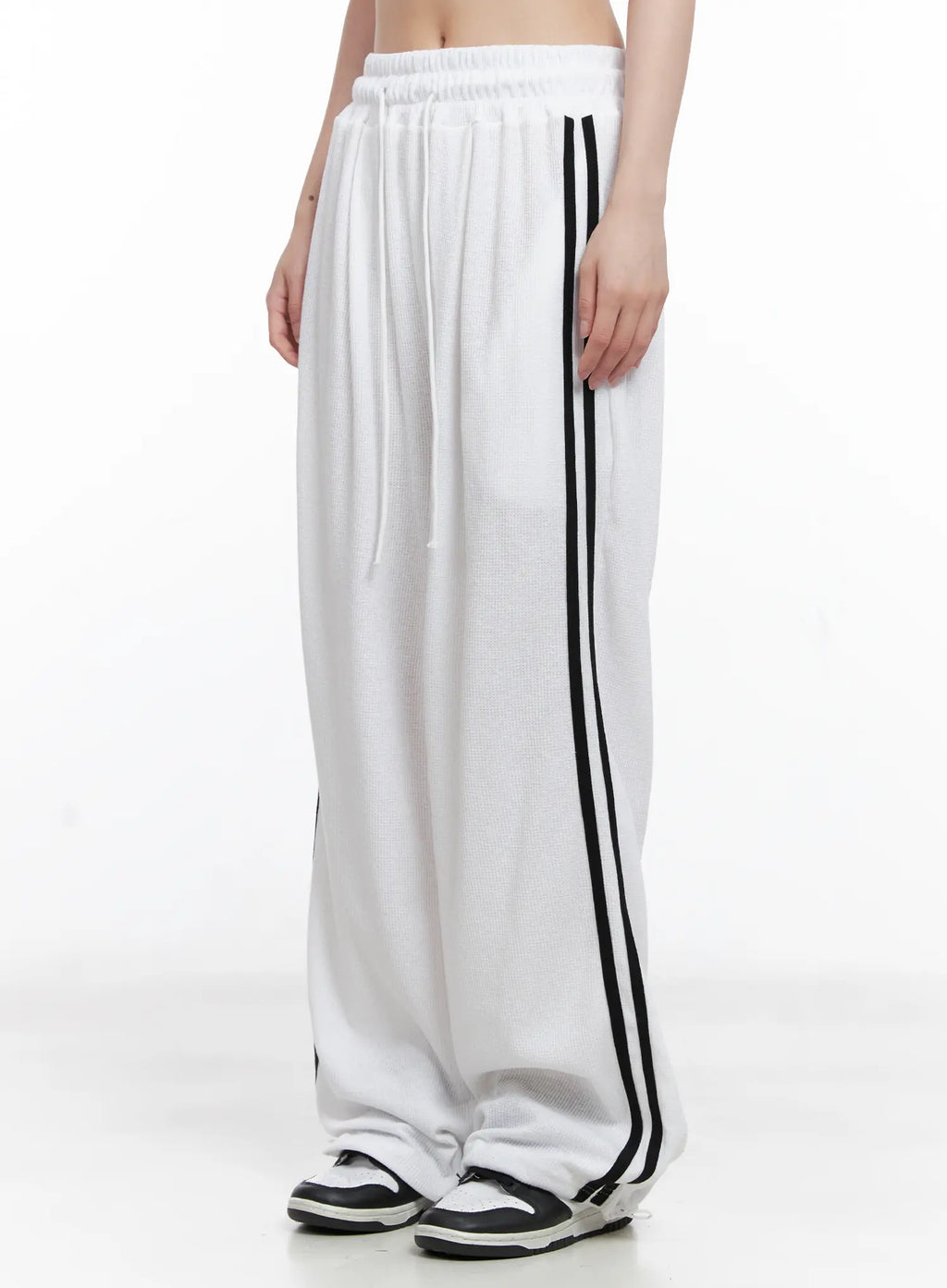 Waffle Knit Track Sweatpants CG525