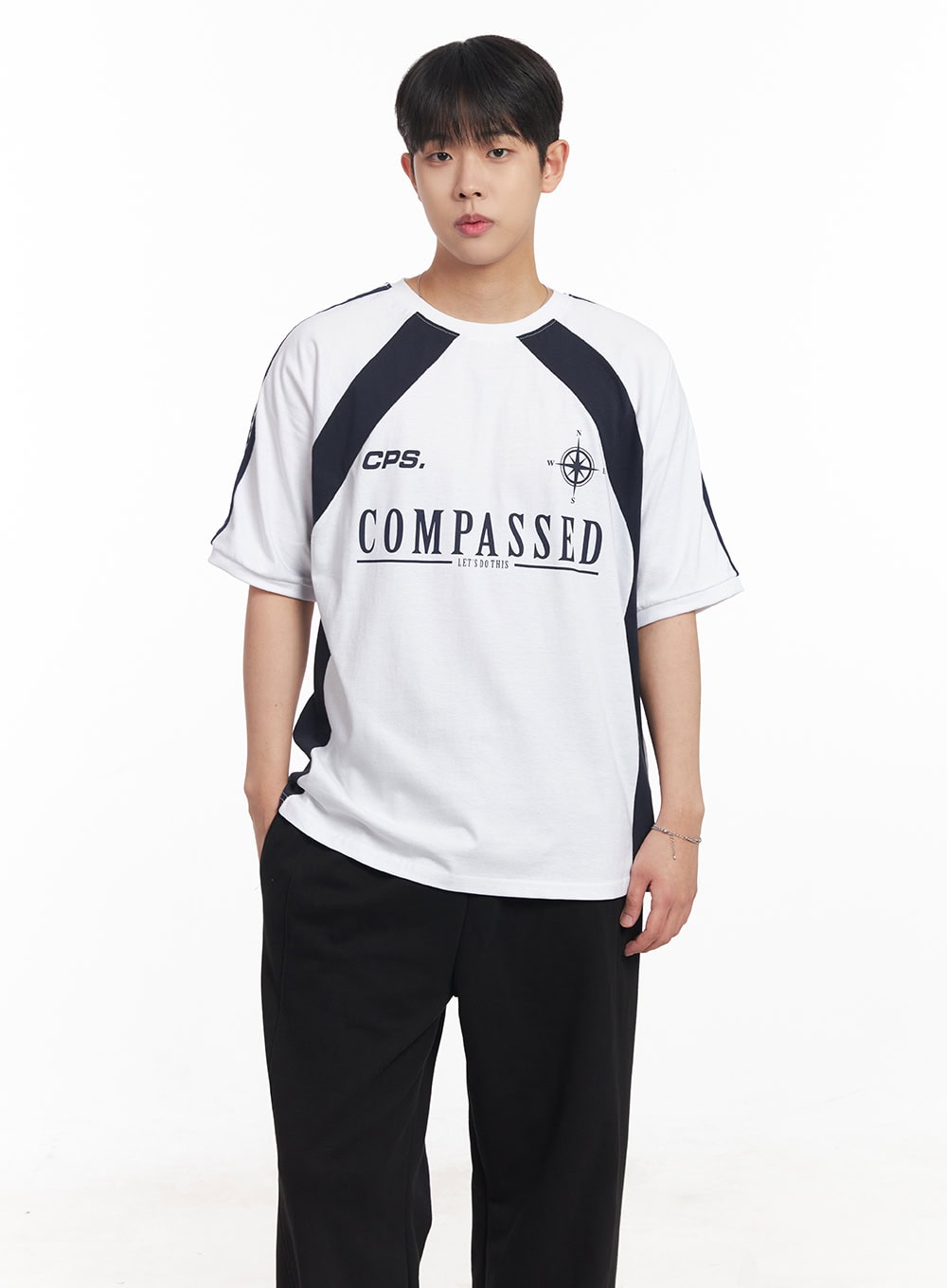 Men's Two-Tone T-Shirt IA529