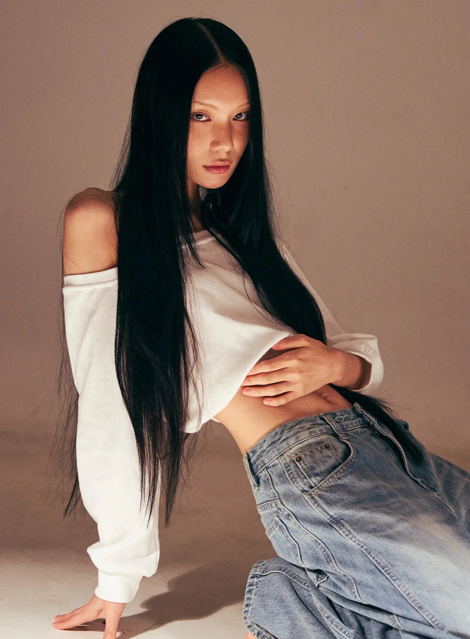 Casual Off-Shoulder Pullover CS511